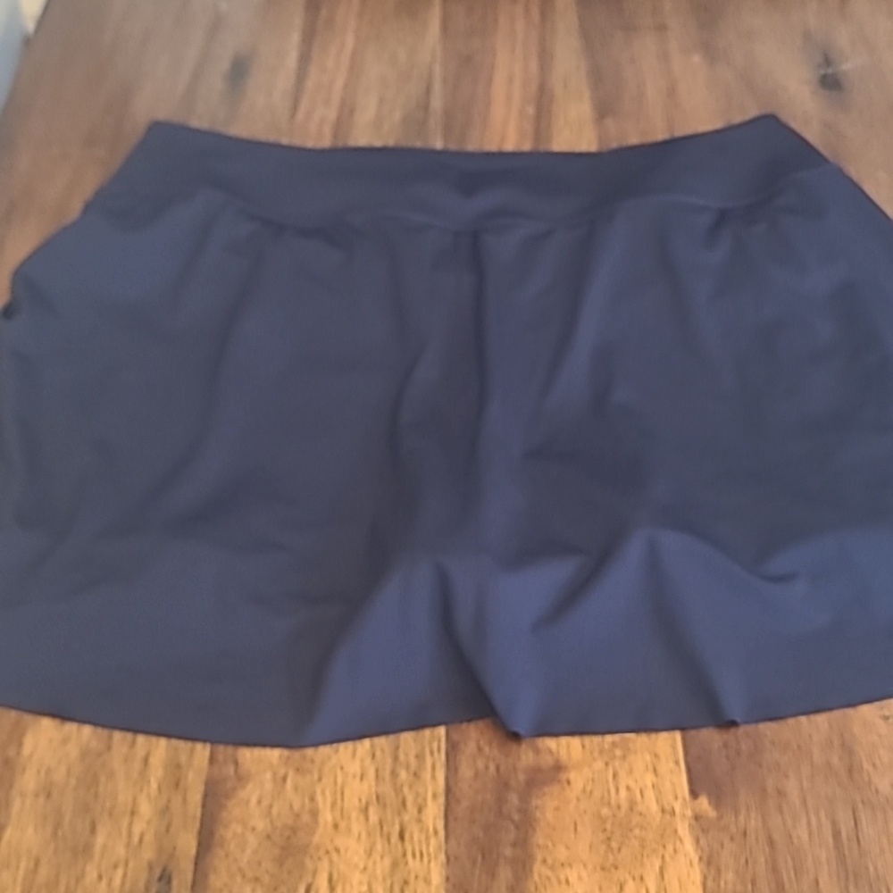 Athleta Ace 15.5” Tennis Skort Blue Size 1x.  Like New
